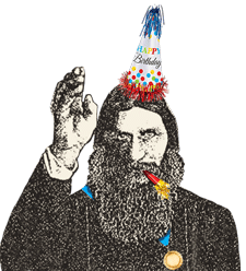 Rasputin celebrates 149th Birthday and Gold Medal Win