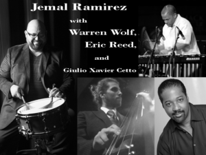 Jemal Ramirez, Warren Wolf, Eric Reed, and Giulio Xavier Cetto