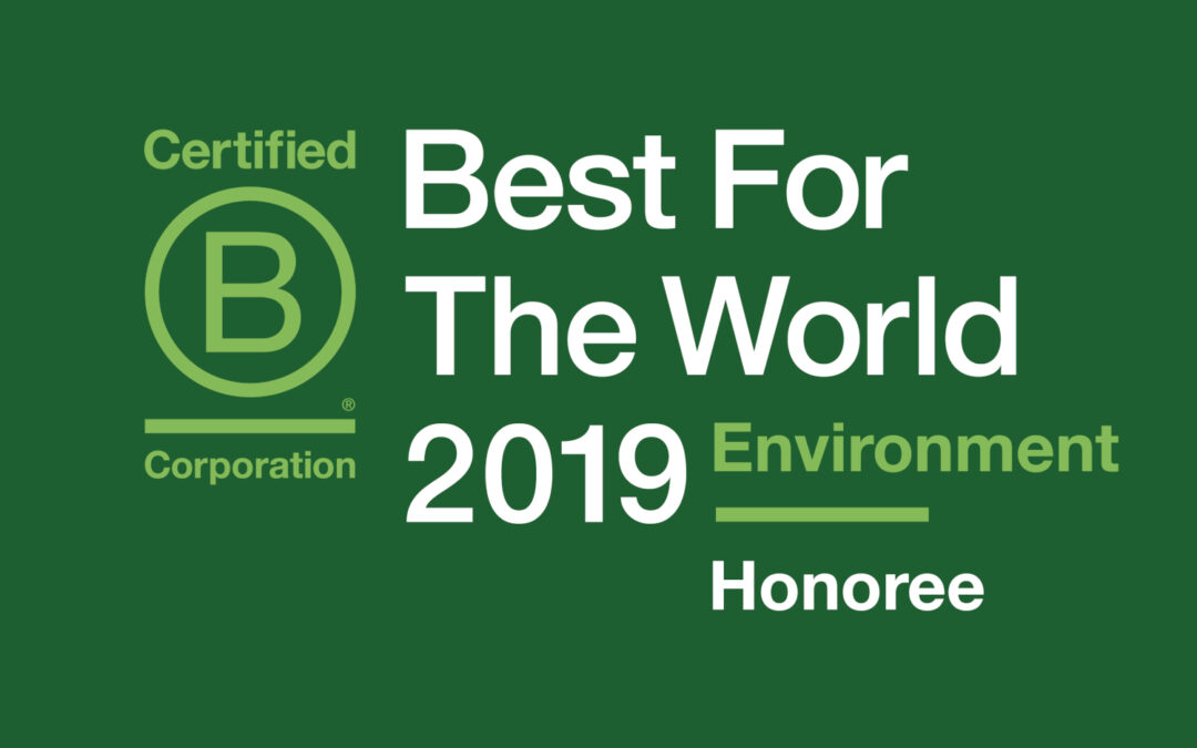 North Coast Brewing Company Named a 2019 Best for the World Environment Honoree