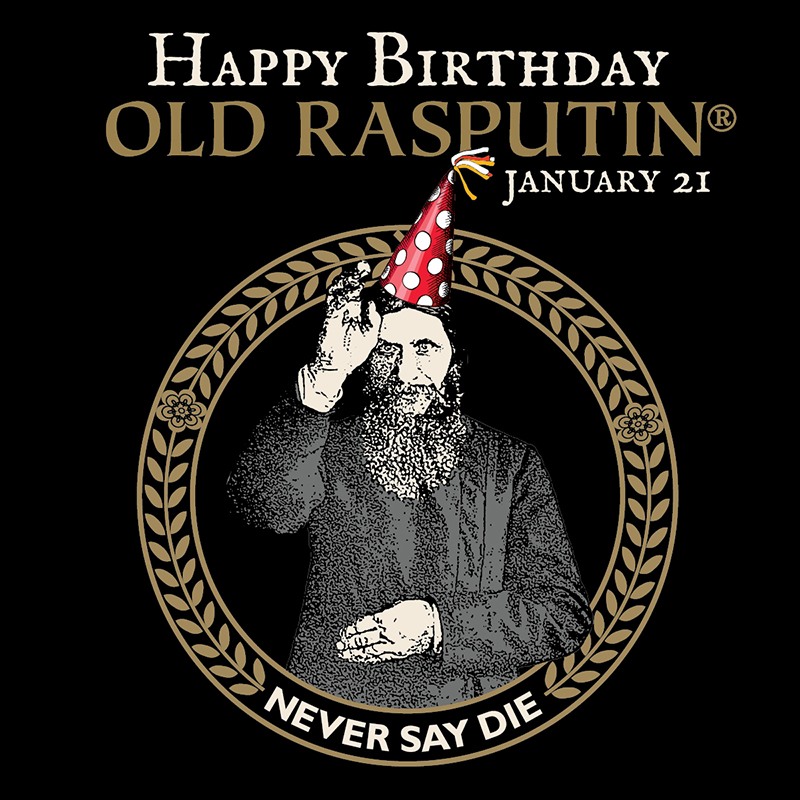 Help Us Celebrate Rasputin’s Birthday!