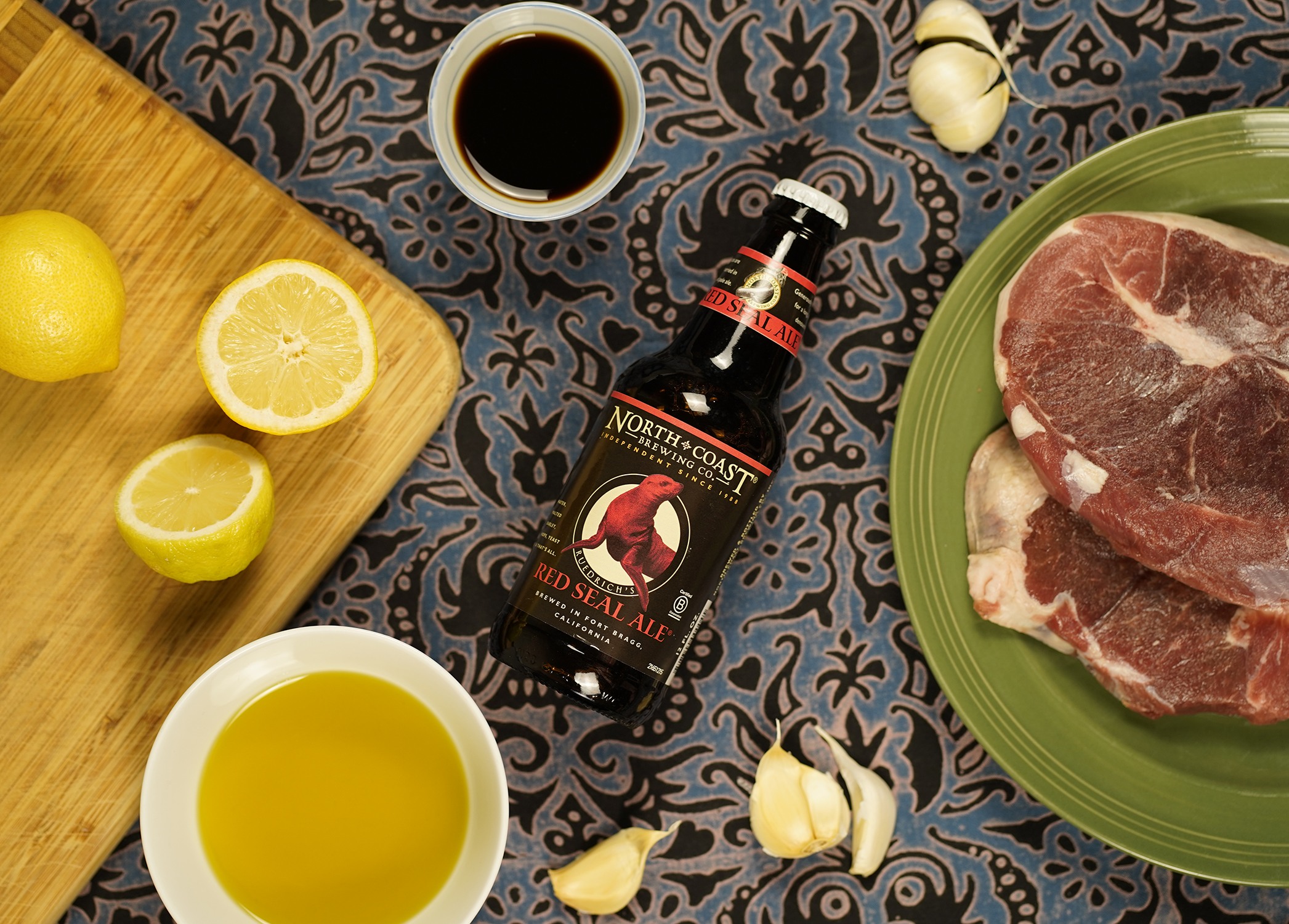 Enjoy end of Summer BBQ with our Red Seal Ale Marinade