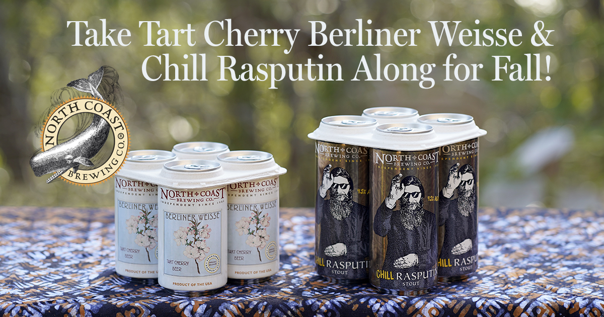 Take Chill Rasputin and Tart Cherry Berliner Weisse Along for Fall